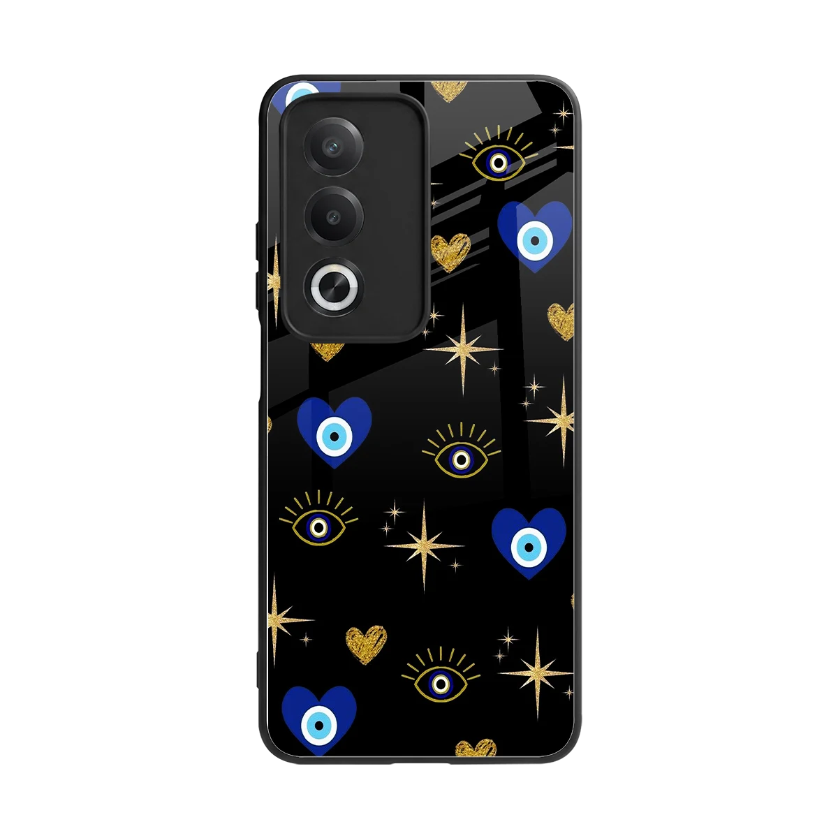 Divine Protection back phone cover | glass case for oppo a3 pro