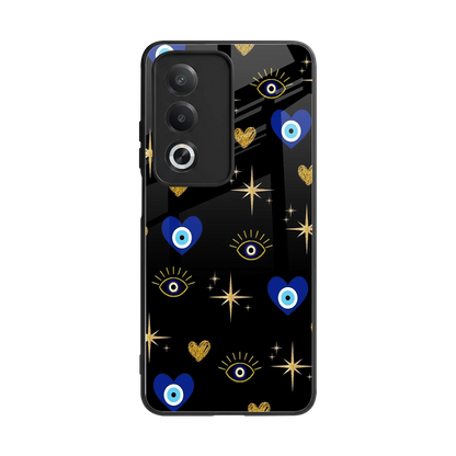 Divine Protection back phone cover | glass case for oppo a3 pro