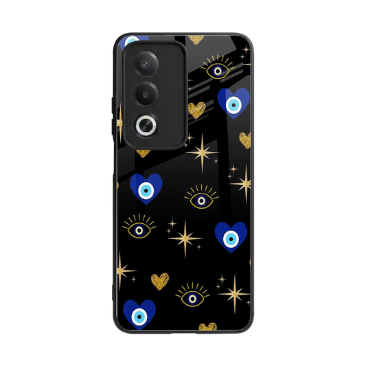 Divine Protection back phone cover | glass case for oppo a3 pro