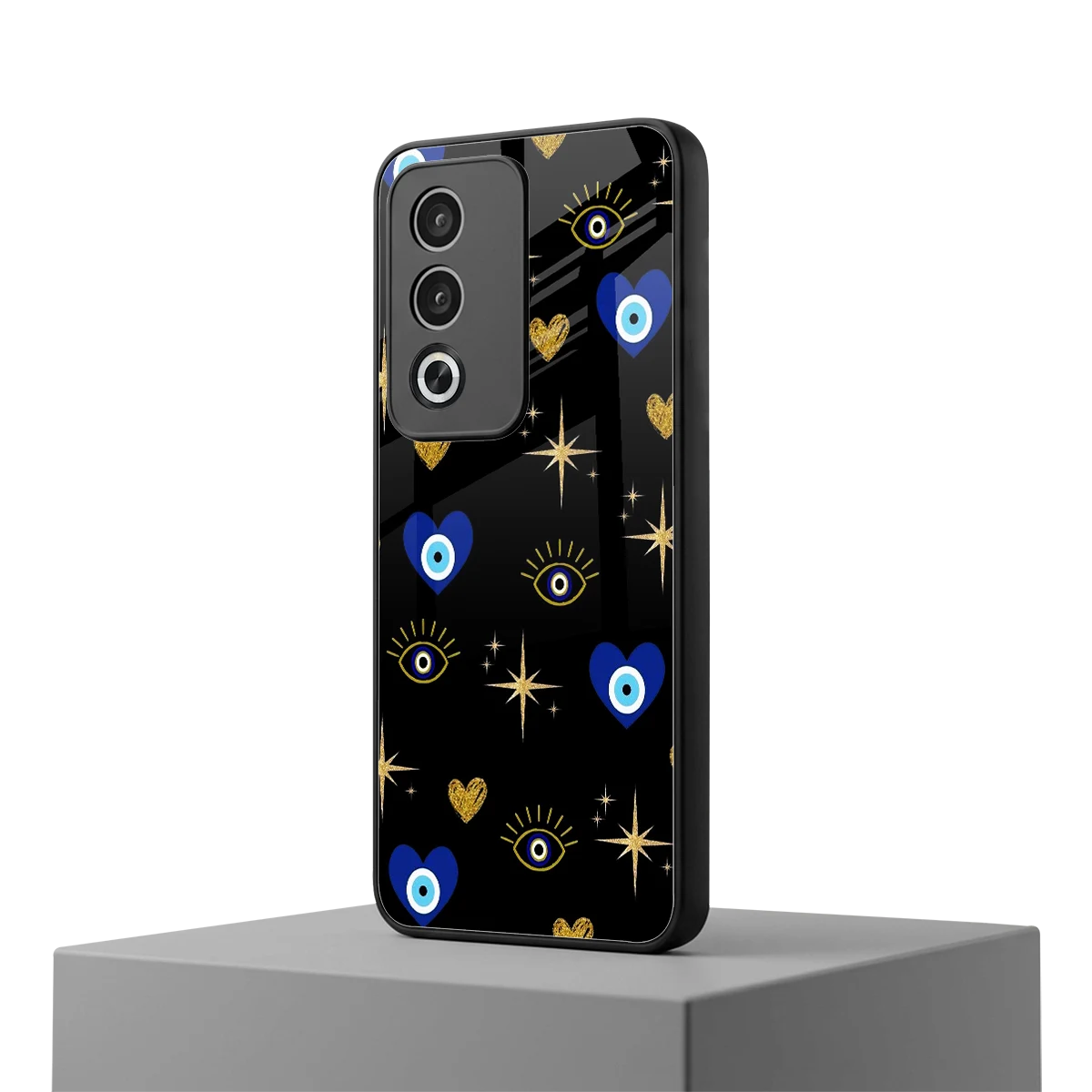 Divine Protection oppo a3 pro mobile cover | shockproof glass phone case