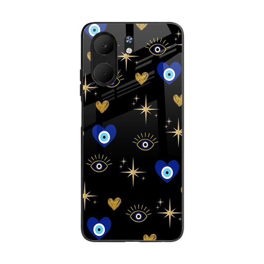 Divine Protection back phone cover | glass case for oppo a5x 5g