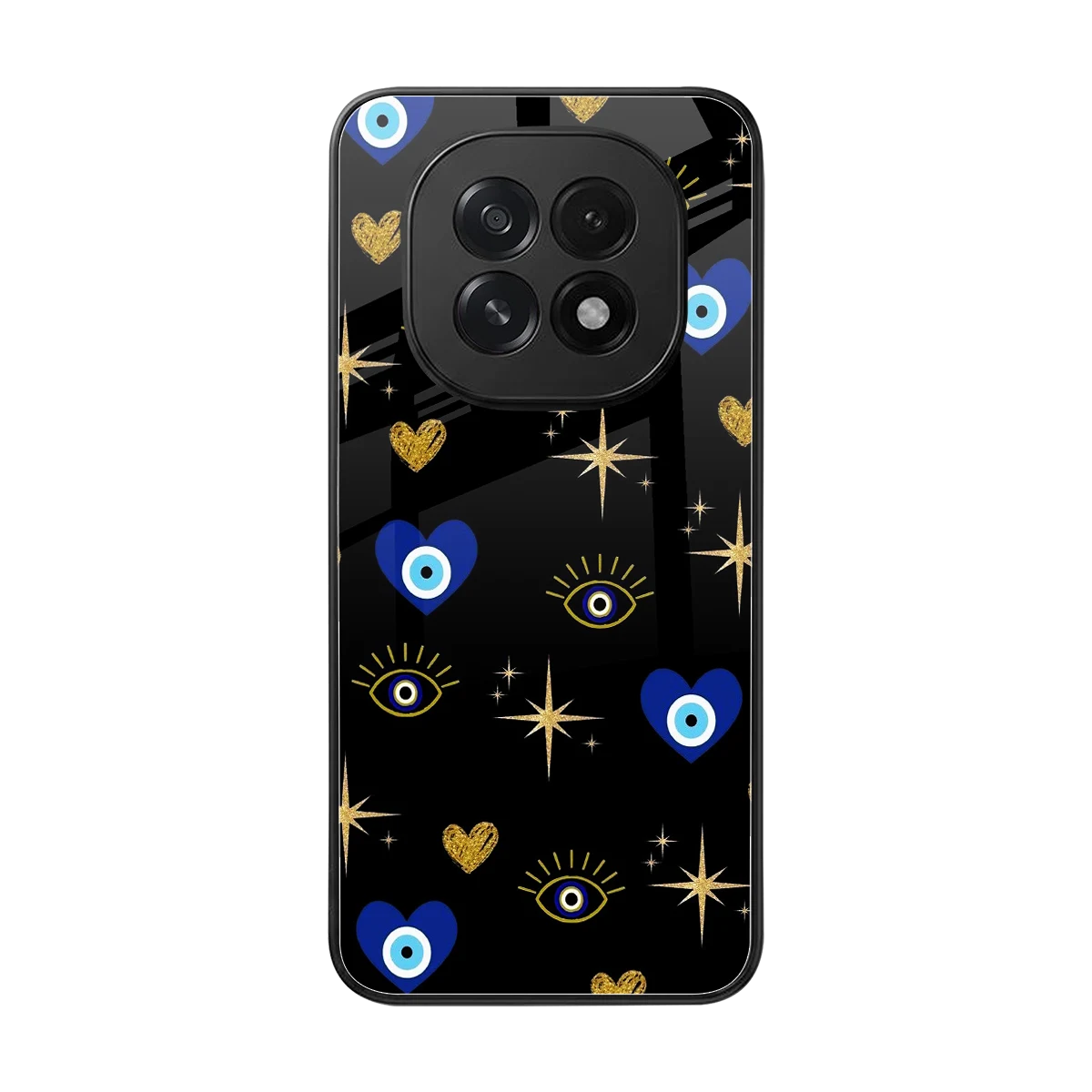 Divine Protection back phone cover | glass case for oppo f29 5g