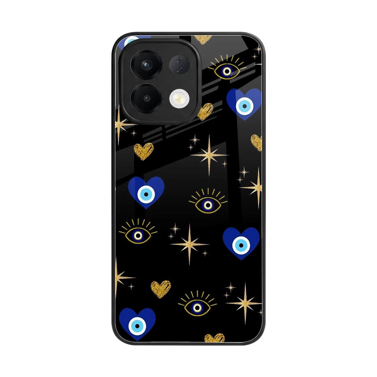 Divine Protection back phone cover | glass case for oppo k13 5g