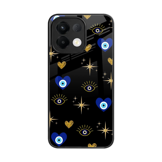 Divine Protection back phone cover | glass case for oppo k13 5g