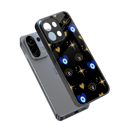 Divine Protection sleek oppo k13 5g cover with tempered glass back and TPU edges