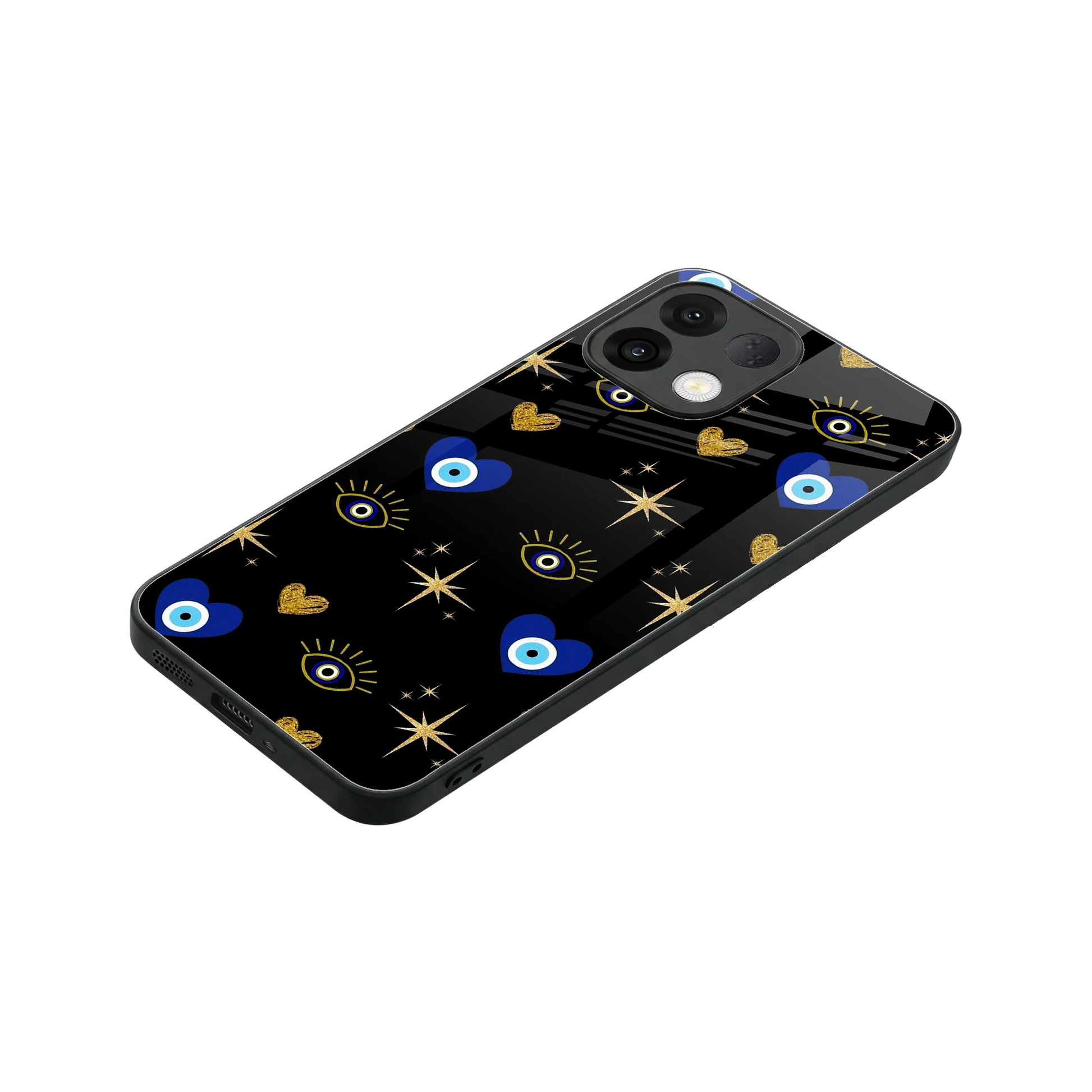 Divine Protection stylish phone case for oppo k13 5g | glossy glass and slim fit