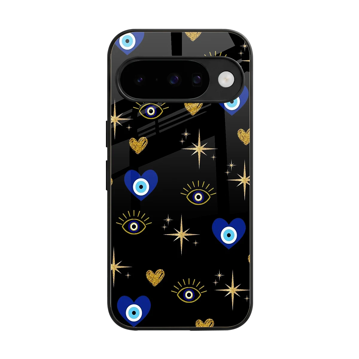 Divine Protection back phone cover | glass case for google pixel 10