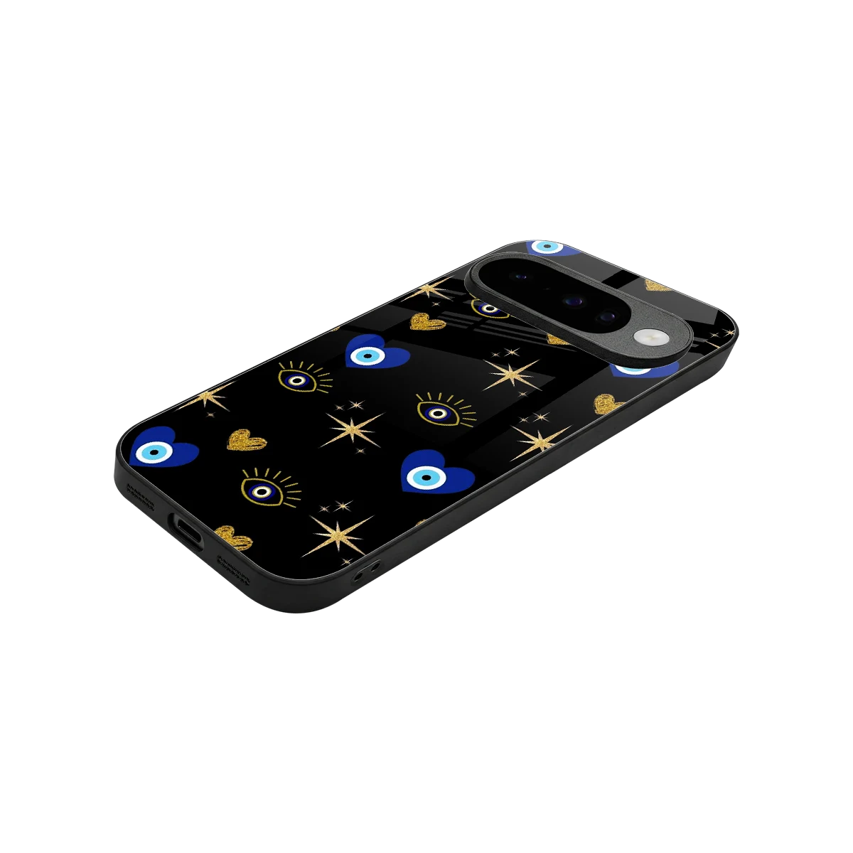 Divine Protection stylish phone case for google pixel 10 | glossy glass and slim fit