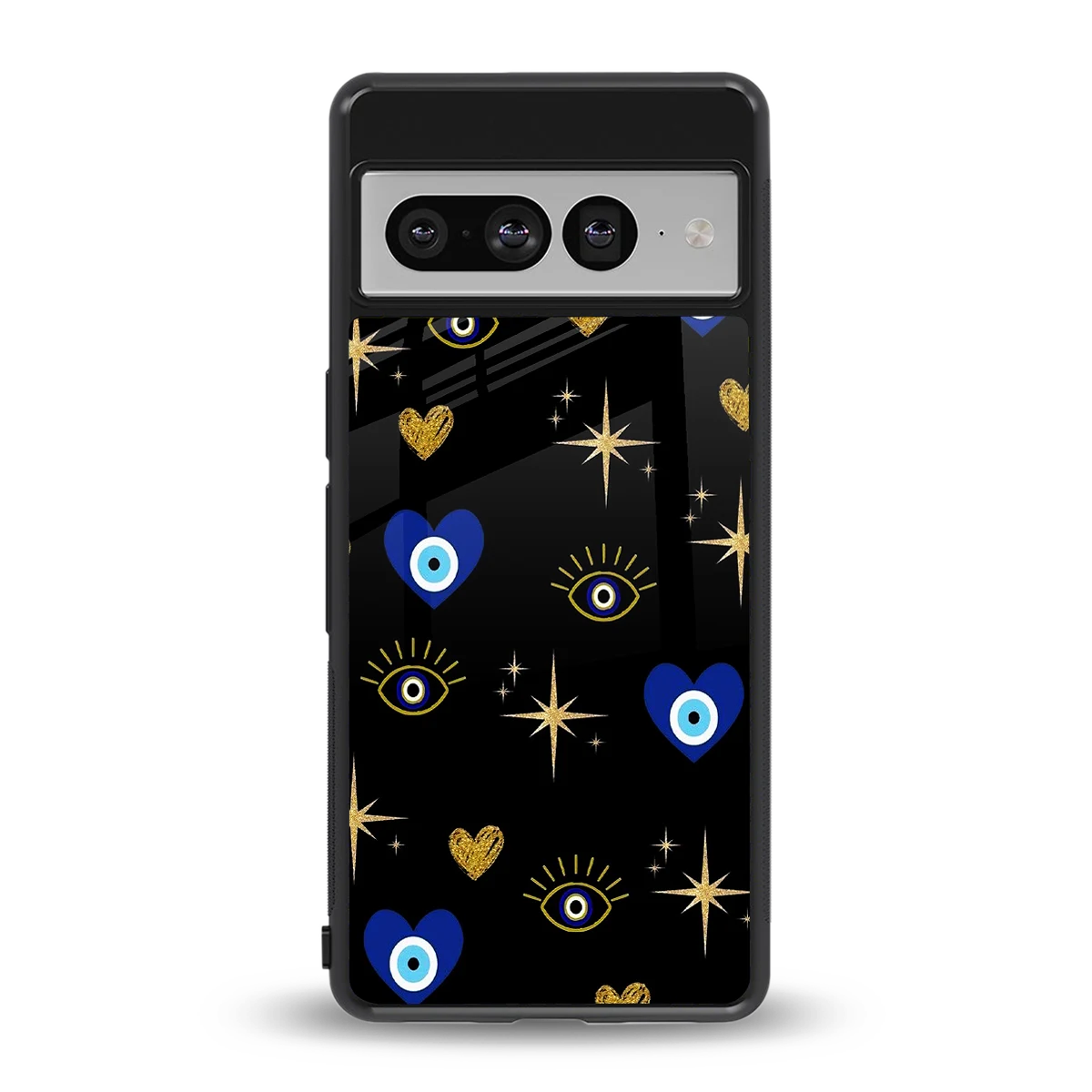 Divine Protection back phone cover | glass case for google pixel 7 pro