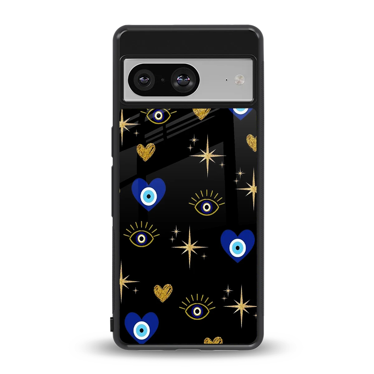 Divine Protection back phone cover | glass case for google pixel 8