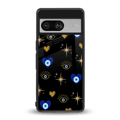 Divine Protection back phone cover | glass case for google pixel 8
