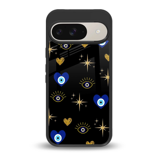 Divine Protection back phone cover | glass case for google pixel 9