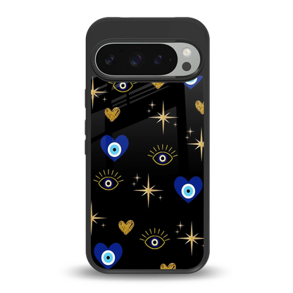 Divine Protection back phone cover | glass case for google pixel 9 pro xl