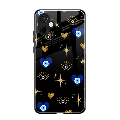 Divine Protection back phone cover | glass case for samsung galaxy a06 5g
