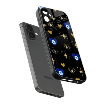 Divine Protection sleek samsung galaxy a06 5g cover with tempered glass back and TPU edges
