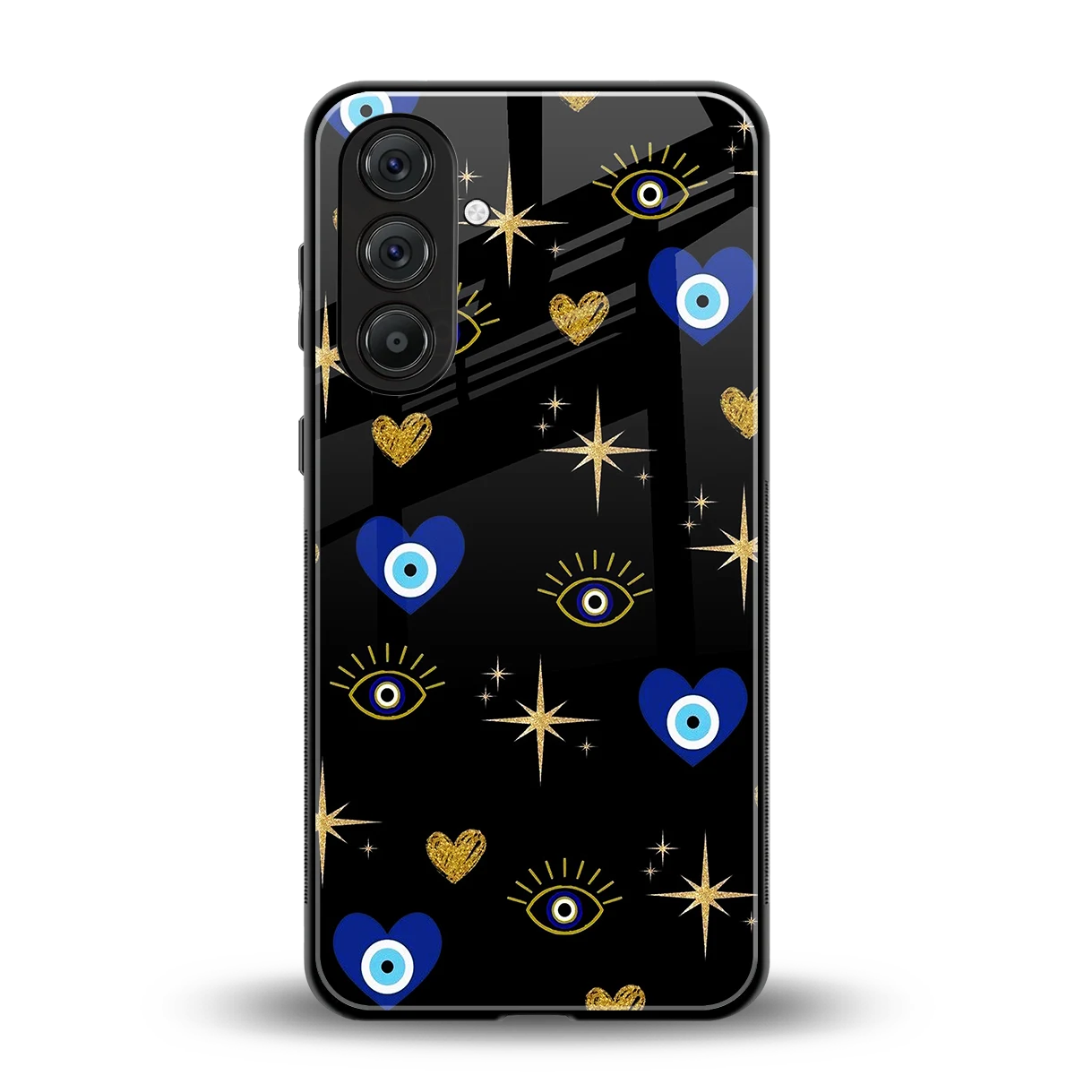 Divine Protection back phone cover | glass case for samsung galaxy a37 5g