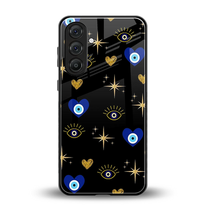 Divine Protection back phone cover | glass case for samsung galaxy a37 5g