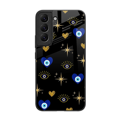 Divine Protection back phone cover | glass case for samsung galaxy s22