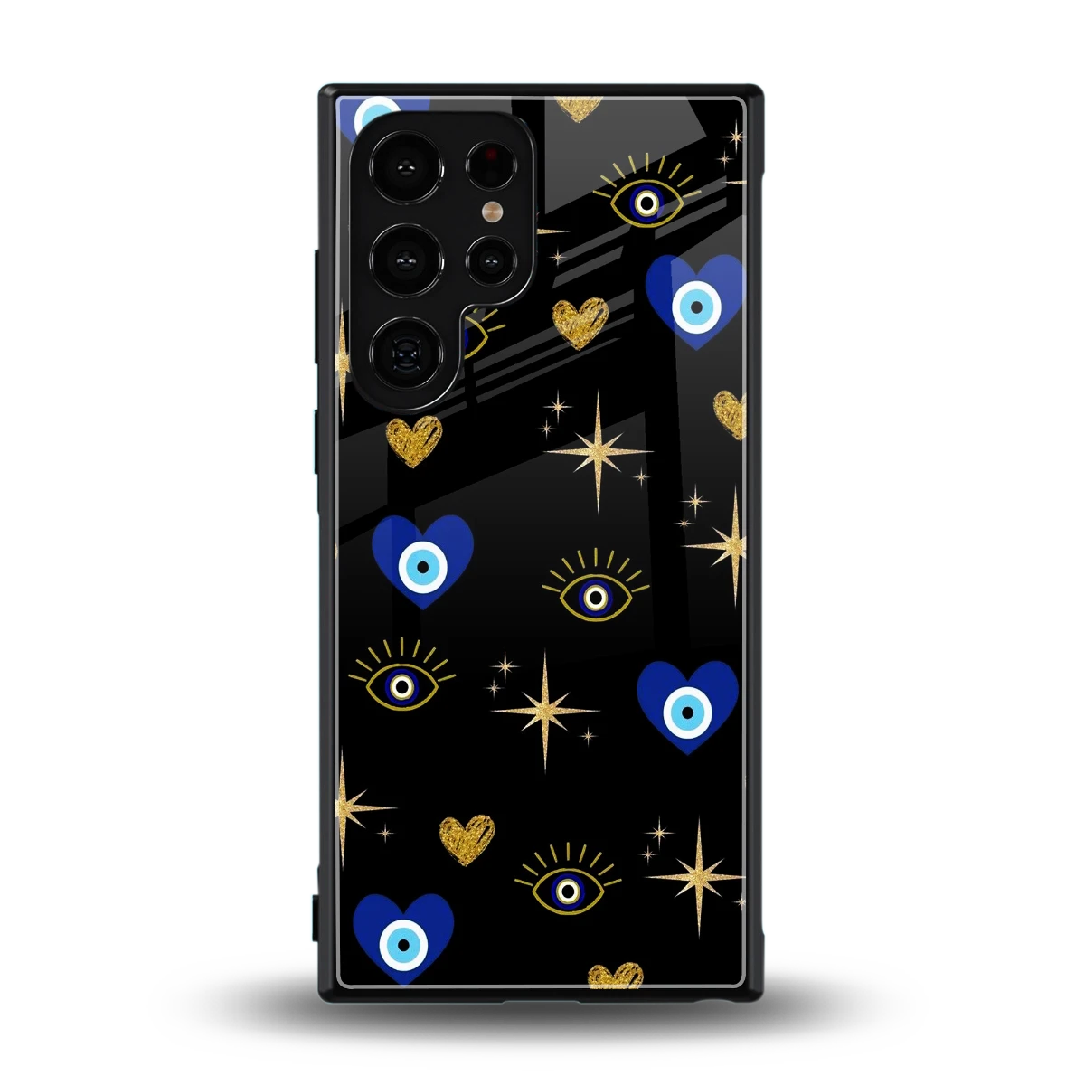 Divine Protection back phone cover | glass case for samsung galaxy s24 ultra