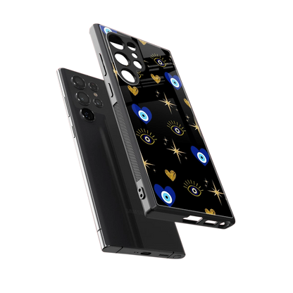 Divine Protection sleek samsung galaxy s23 ultra cover with tempered glass back and TPU edges