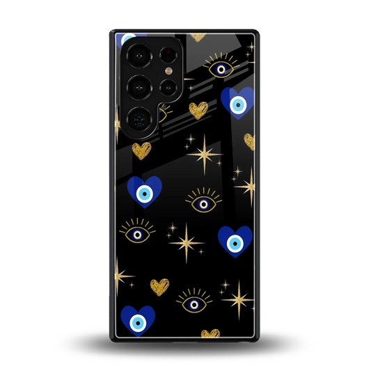 Divine Protection back phone cover | glass case for samsung galaxy s25 ultra