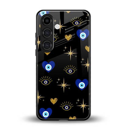 Divine Protection back phone cover | glass case for samsung galaxy s24