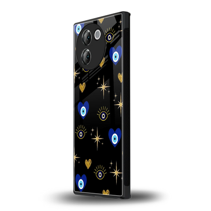 Divine Protection vivo v30e mobile cover | shockproof glass phone case