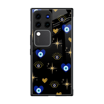 Divine Protection back phone cover | glass case forvivo v30 pro