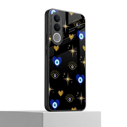 Divine Protection vivo v70 fe mobile cover | shockproof glass phone case