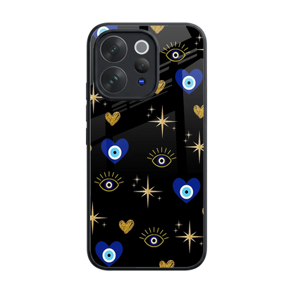 Divine Protection back phone cover | glass case for vivo v70