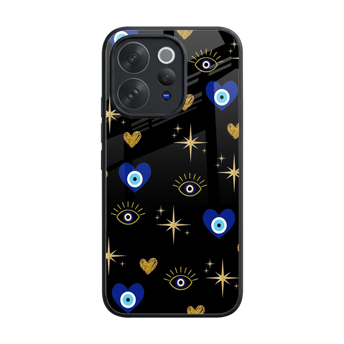 Divine Protection back phone cover | glass case for vivo v70 elite