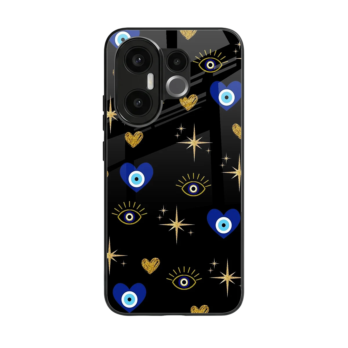 Divine Protection back phone cover | glass case for vivo x200 fe