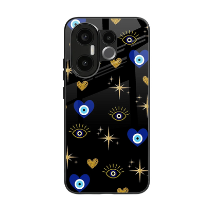 Divine Protection back phone cover | glass case for vivo x200 fe