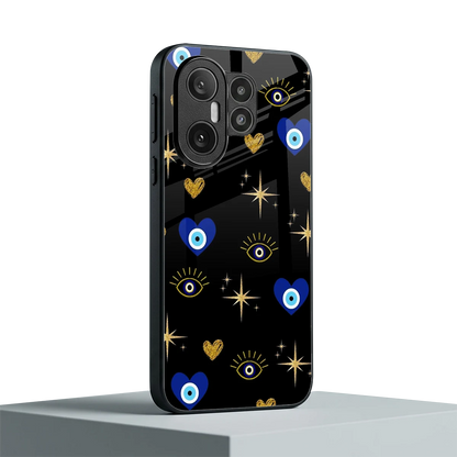 Divine Protection vivo x200 fe mobile cover | shockproof glass phone case