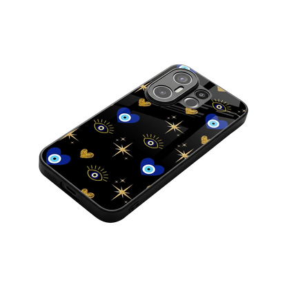 Divine Protection stylish phone case for vivo x200 fe | glossy glass and slim fit