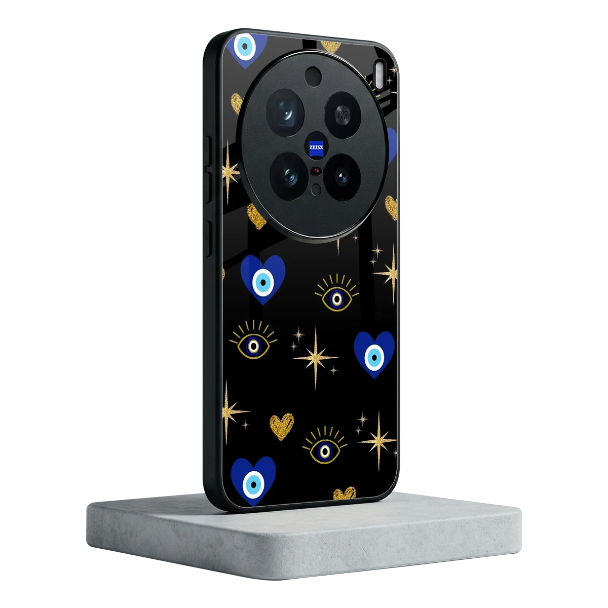 Divine Protection vivo x200 pro mobile cover | shockproof glass phone case