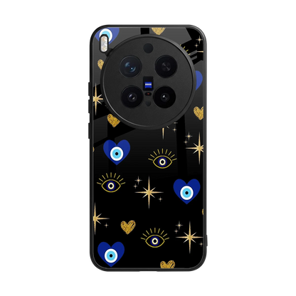 Divine Protection back phone cover | glass case for vivo x300 pro