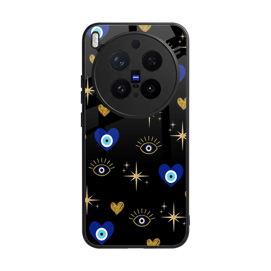 Divine Protection back phone cover | glass case for vivo x300 pro