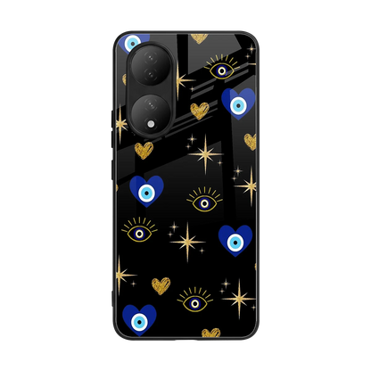 Divine Protection back phone cover | glass case for Vivo-y100