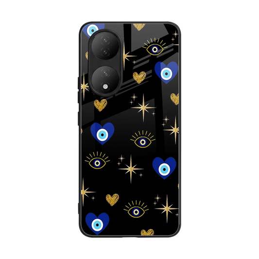 Divine Protection back phone cover | glass case for Vivo-y100