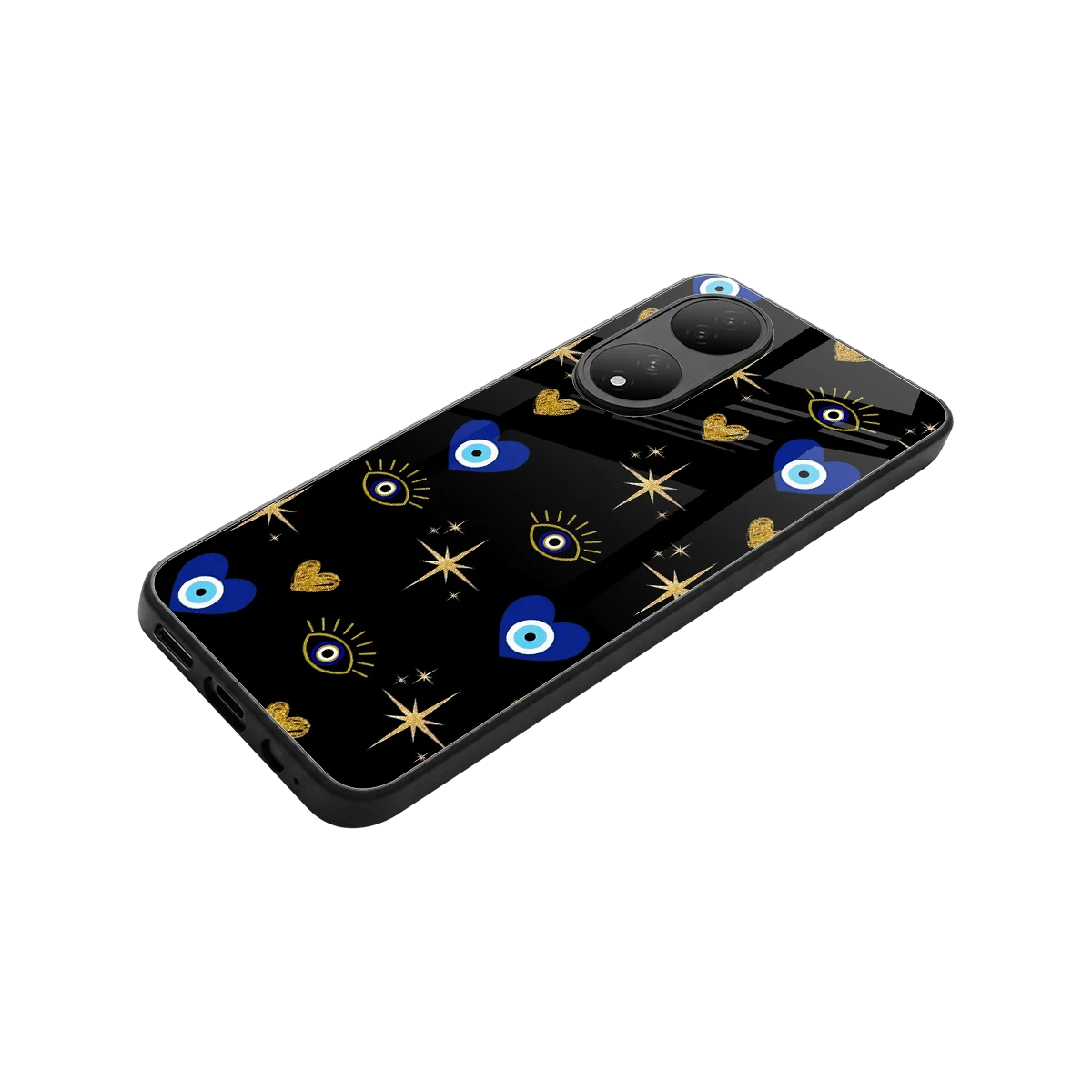Divine Protection stylish phone case for Vivo-y100 | glossy glass and slim fit