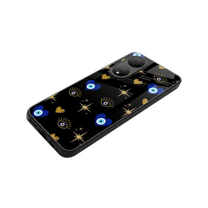 Divine Protection stylish phone case for Vivo-y100 | glossy glass and slim fit