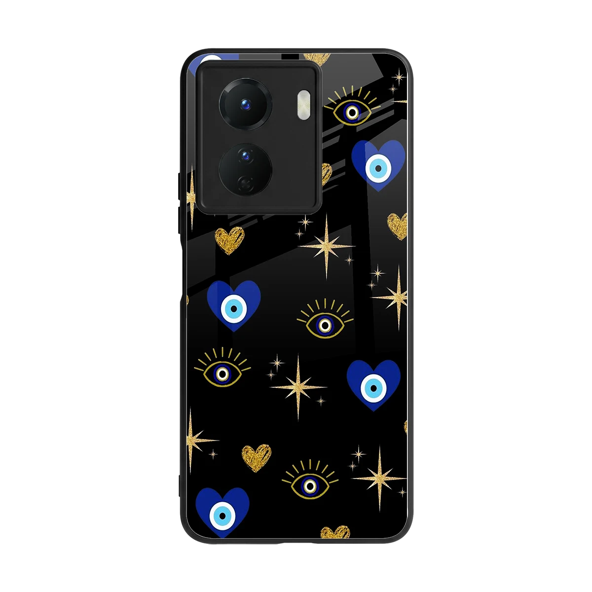 Divine Protection back phone cover | glass case for vivo y16
