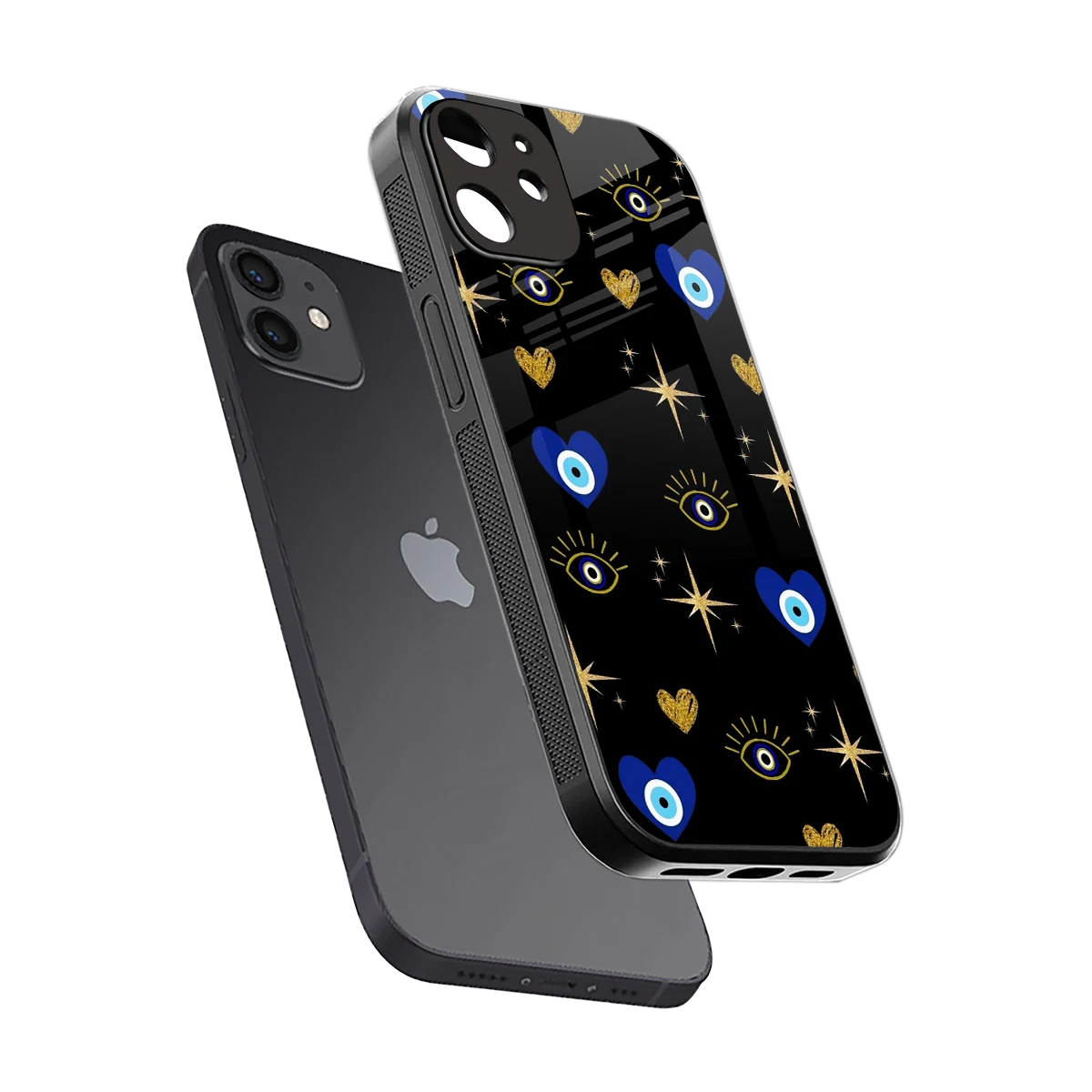 Divine Protection sleek iphone 11 cover with tempered glass back and TPU edges