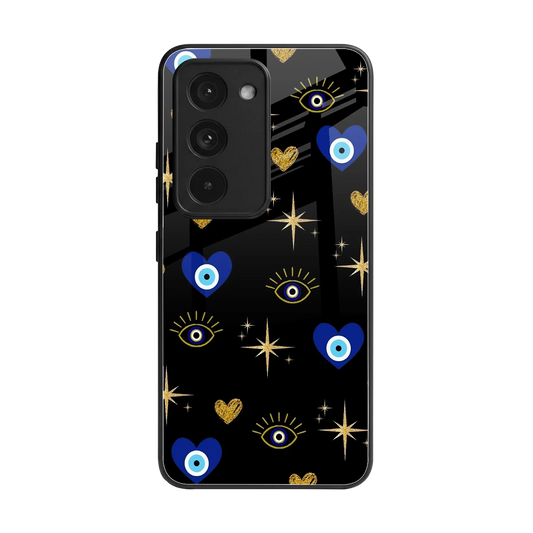 Divine Protection back phone cover | glass case for redmi 15 5g