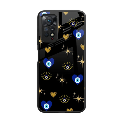 Divine Protection back phone cover | glass case for redmi note 11 pro