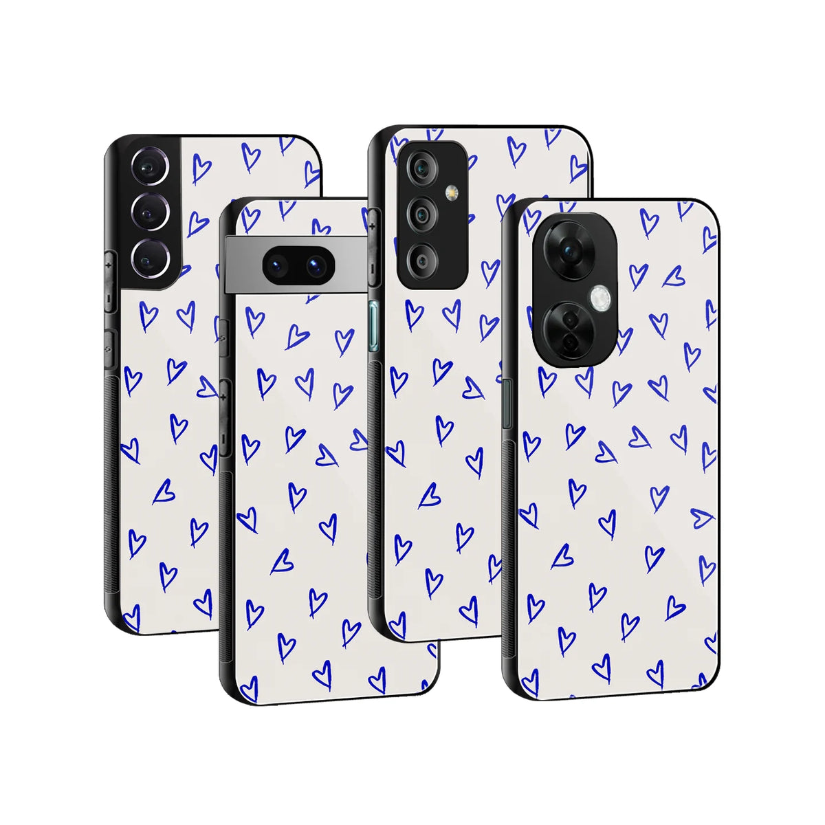 Stylish Glass Back Case for All Smartphones iPhone, Samsung, OnePlus, Pixel, Redmi, Oppo, Vivo, Motorola