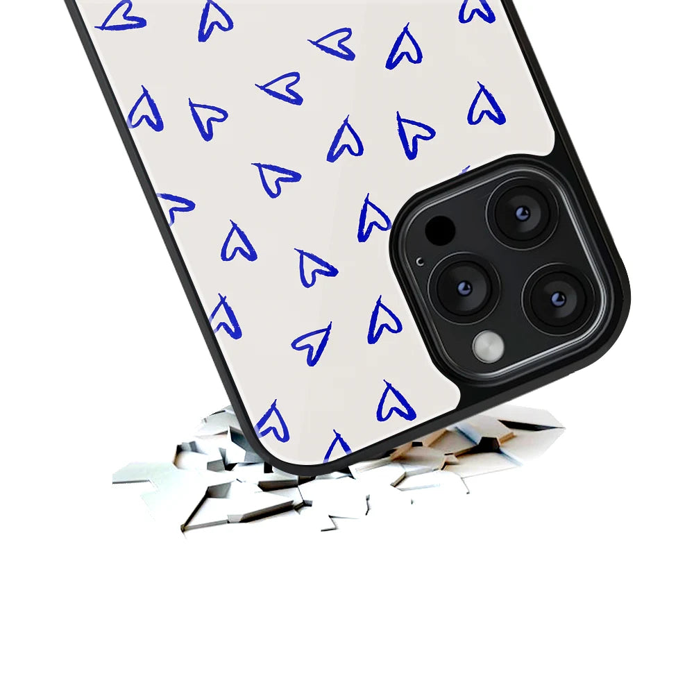 Durable Glass Back Mobile Case for iPhone, Samsung, OnePlus, Google Pixel, Redmi, Vivo, Oppo