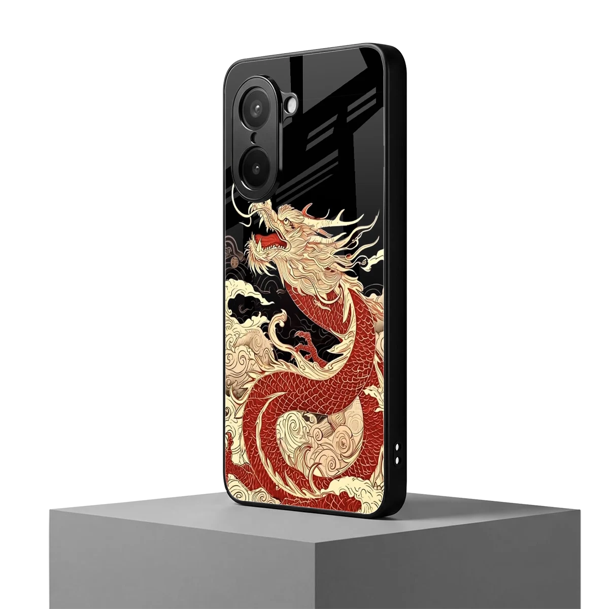 Dragon Spirit oneplus nord ce5 5g mobile cover | shockproof glass phone case