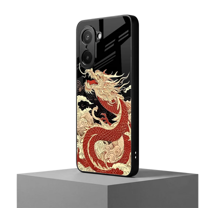 Dragon Spirit oneplus nord ce5 5g mobile cover | shockproof glass phone case